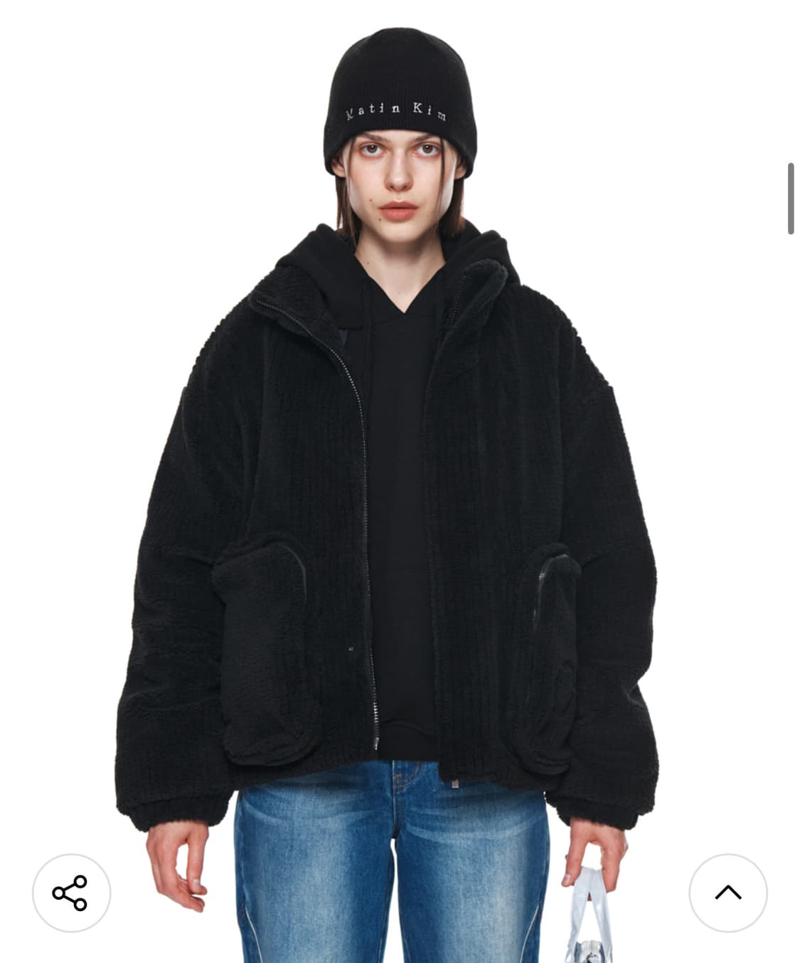 마뗑킴 아웃 포켓 푸퍼 패딩 상품이미지1