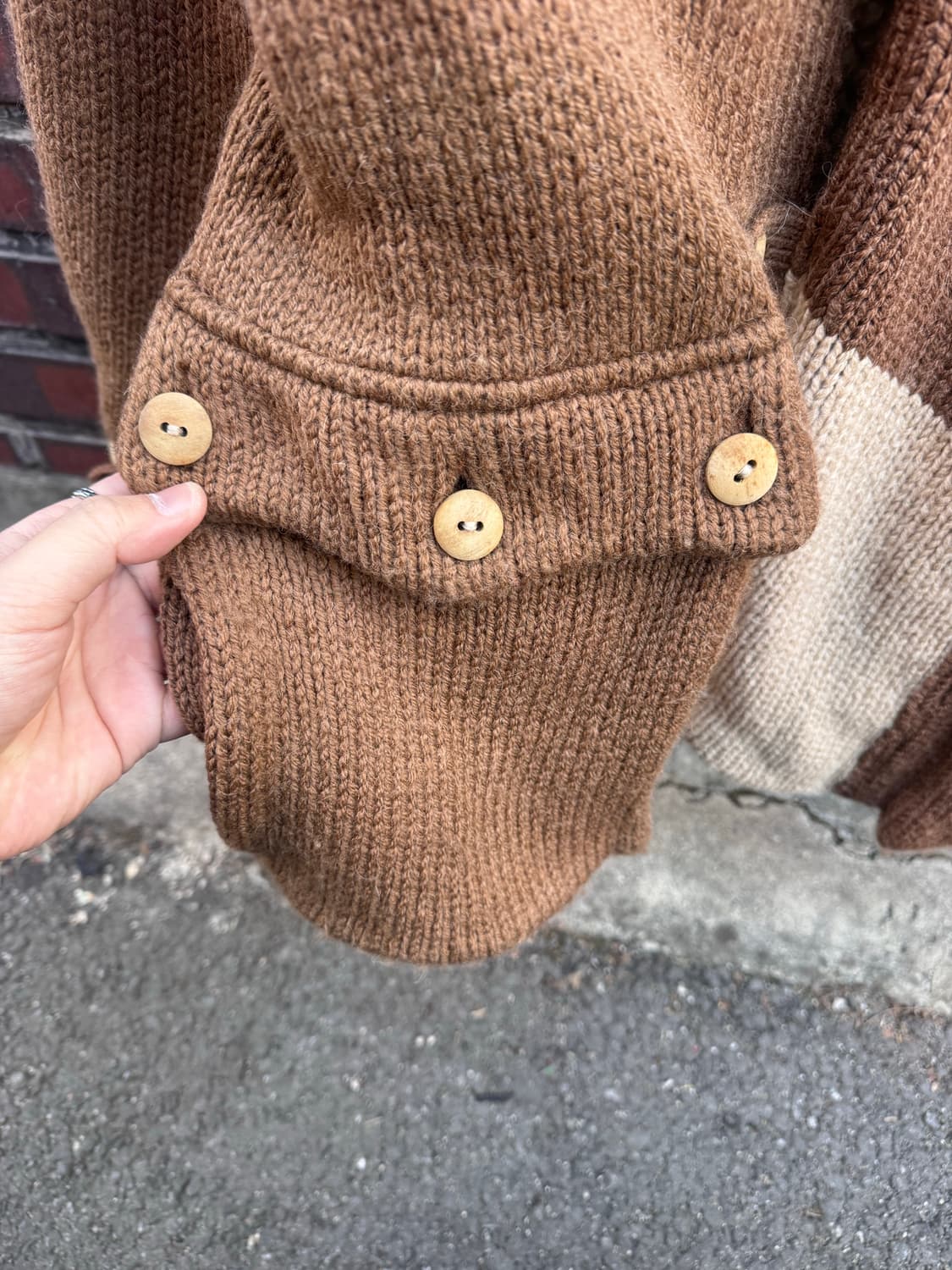 GILET 버튼업 울 자켓  상품이미지6