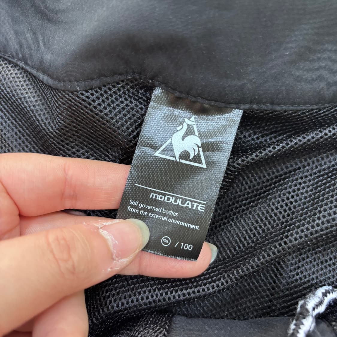 2XL 르꼬끄 스포르티브 블랙 반바지 0515E 상품이미지3