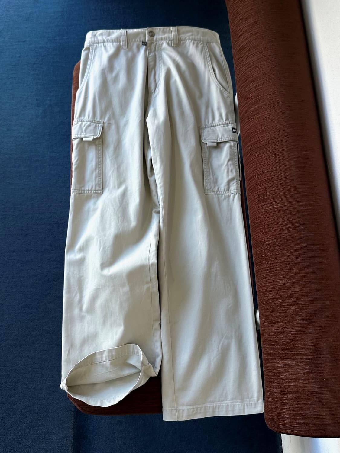 Cotton twill wide cargo pants 상품이미지8