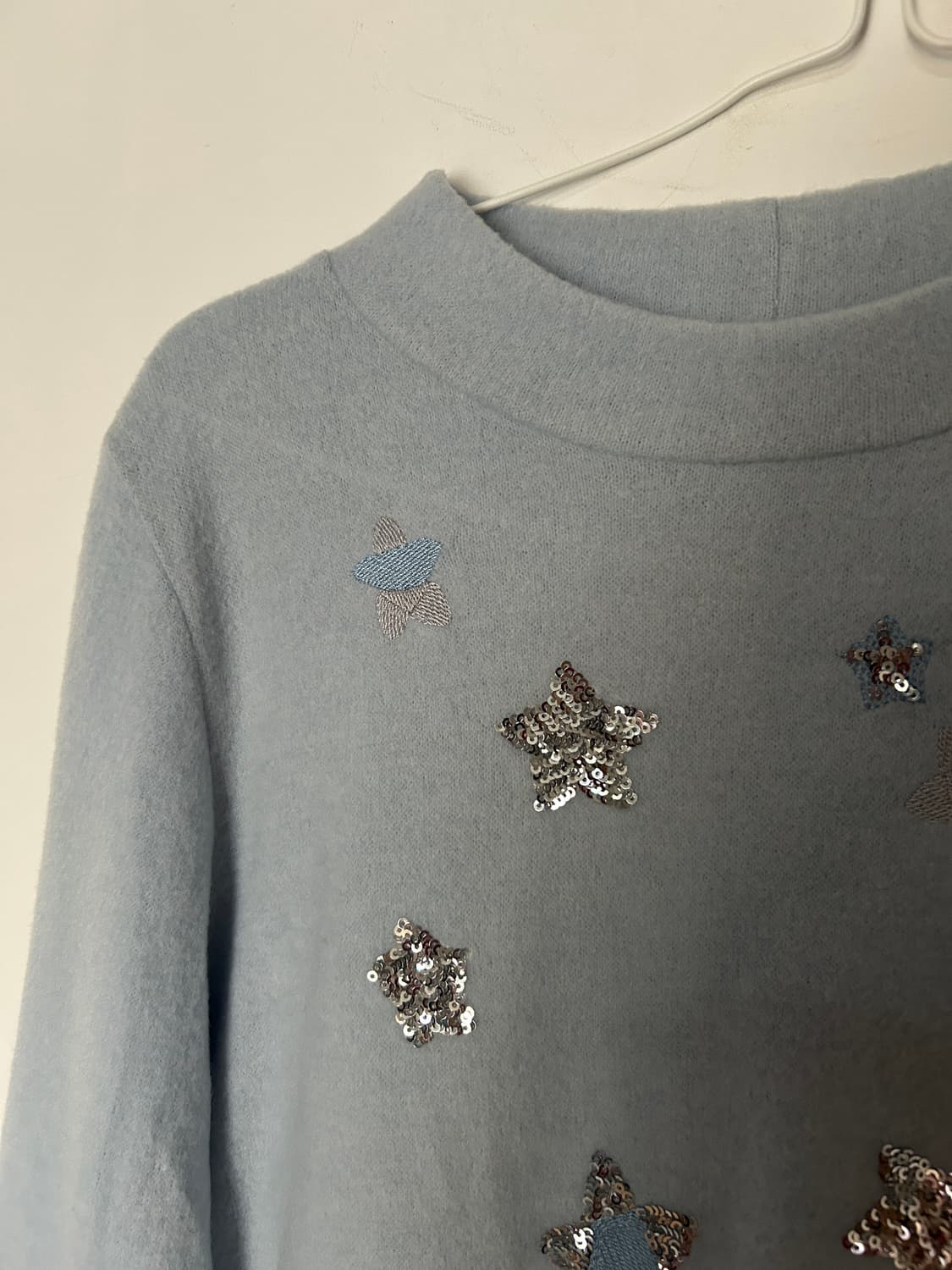 반짝이 별 니트 상품이미지3