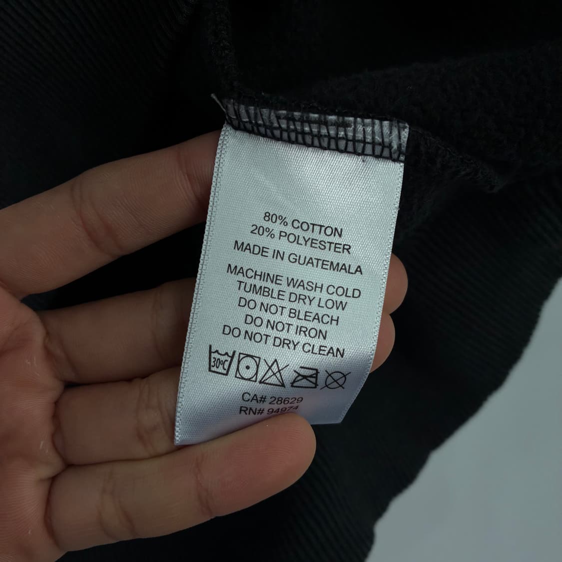 Stussy  스투시 베이직 스탁로고 블랙 후드티  상품이미지7