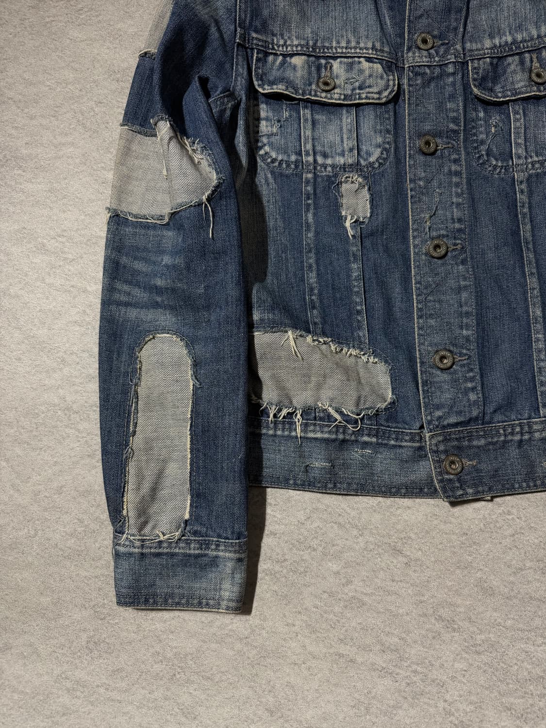 04AW 돌체앤가바나 디스트로이드 데님자켓 상품이미지3