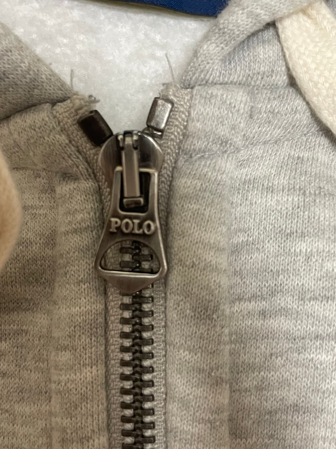 폴로 기모 후드집업 M 상품이미지8