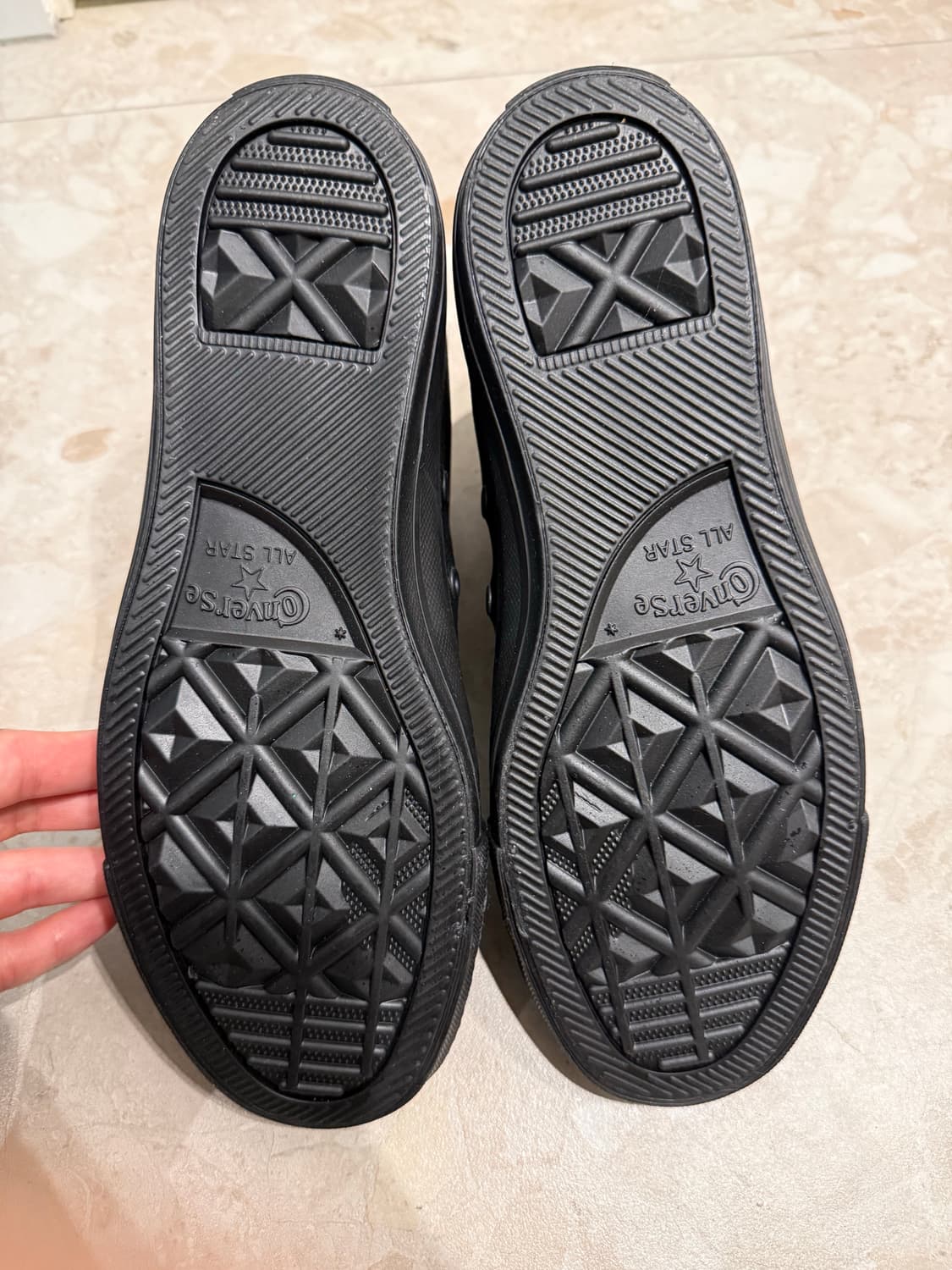 컨버스 척테일러 올스타 레더 하이 블랙 상품이미지3