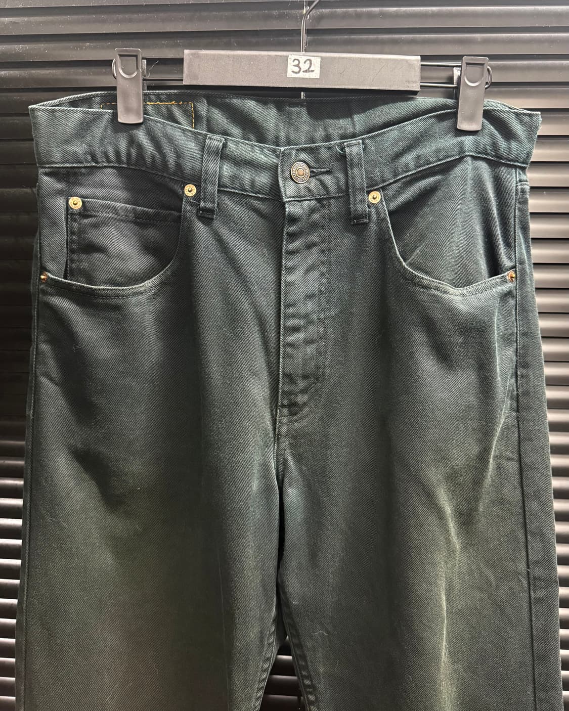 리바이스 512 세미 와이드 팬츠 바지 32 블랙 워크 화이트탭 빈티지 상품이미지3