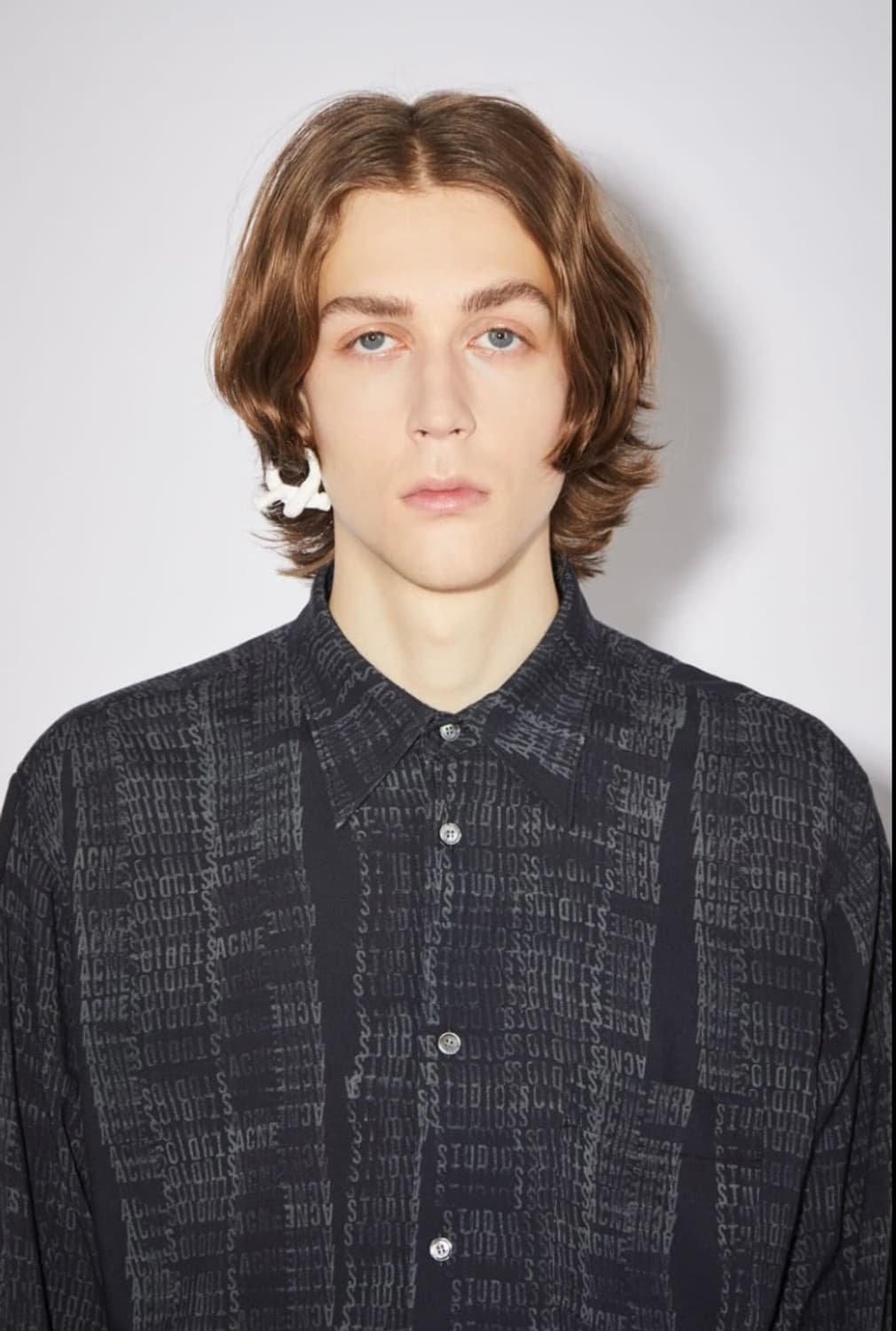 아크네 자카드 트윌 셔츠 상품이미지3