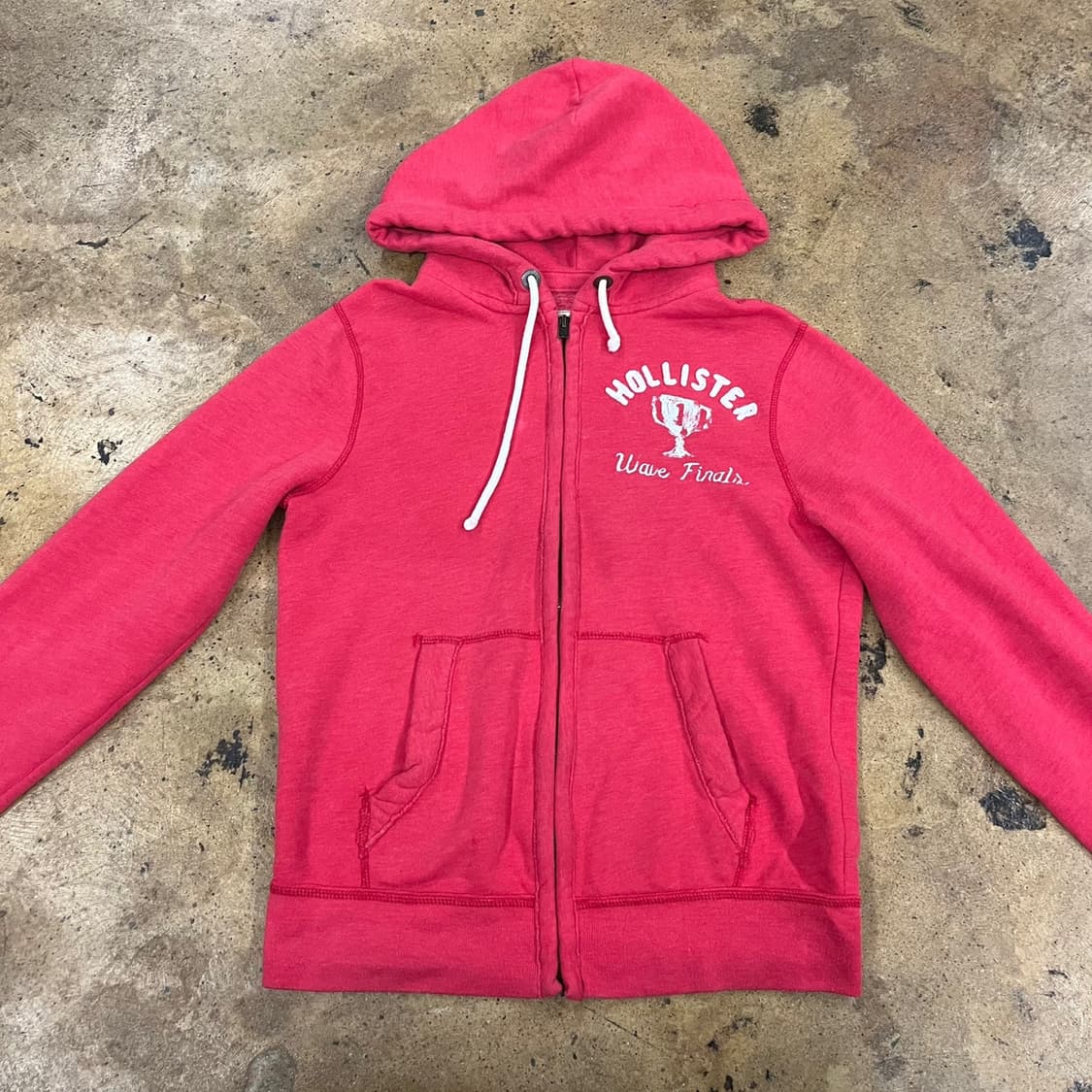홀리스터 핫핑크 후드집업 상품이미지3
