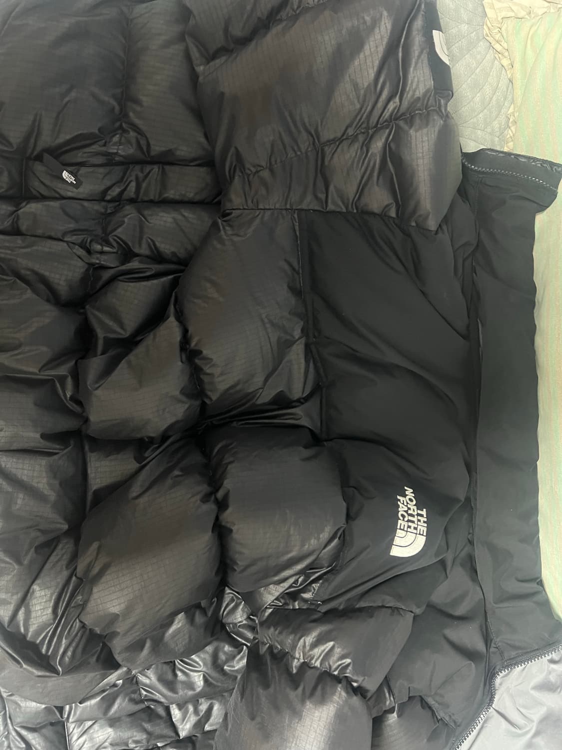 노스페이스 눕시 패딩 유광 화이트라벨 노밸티 패딩 상품이미지2