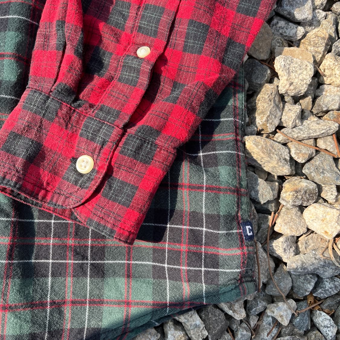 CHAPS (랄프로렌 ) 패치워크 셔츠 (실측확인) 상품이미지3