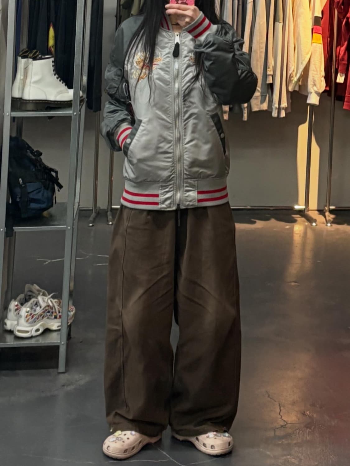 알파인더스트리 MA-1 수베니어 더블 드래곤 리버시블 자켓 A3214 상품이미지1