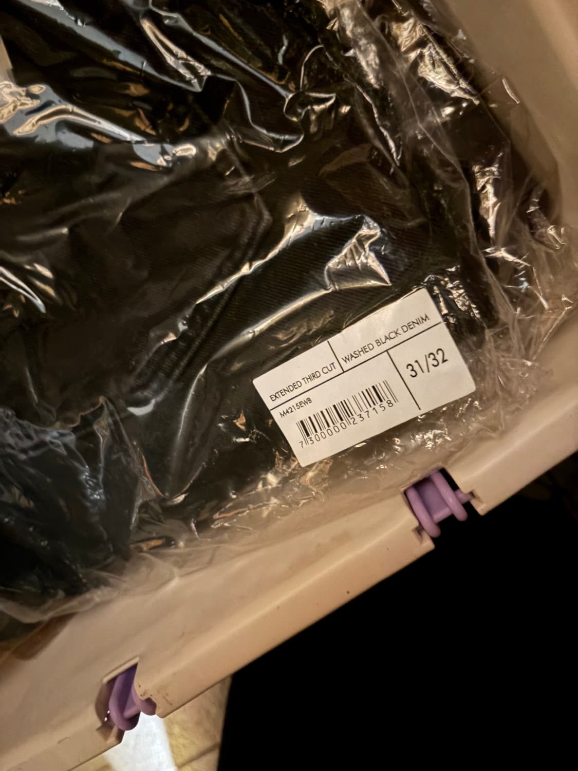 아워레가시 익스텐디드 써드컷 데님 블랙 31x32 상품이미지6