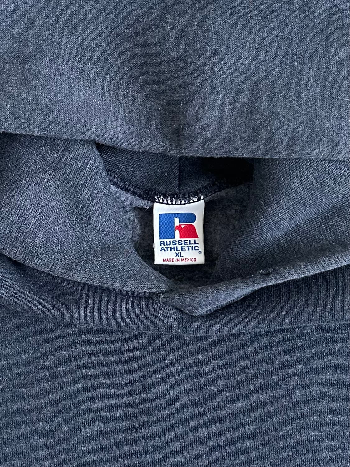 90s 빈티지 러셀 후드 다크그레이 XL 상품이미지6