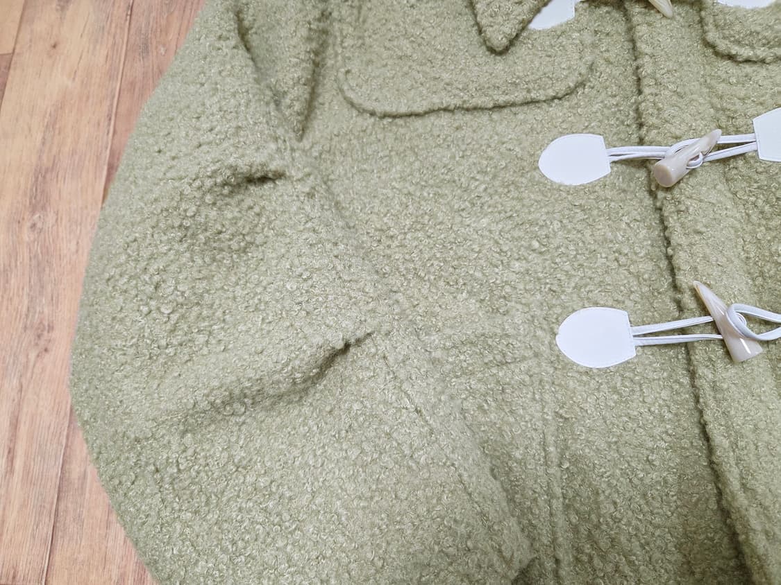 노이아고(NOIAGO) 테리 더플코트 프리사이즈 새상품 상품이미지8