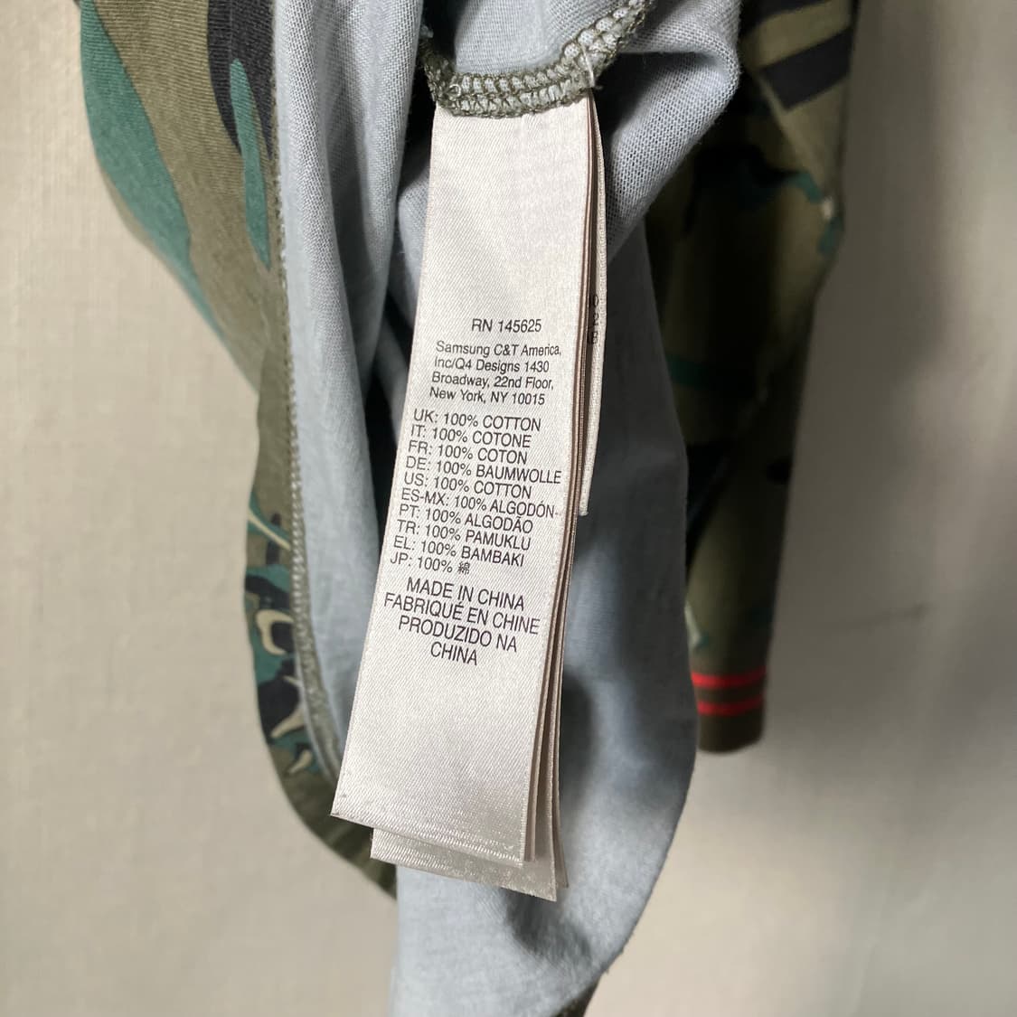 디젤 카모 페인팅 슬리브 상품이미지4