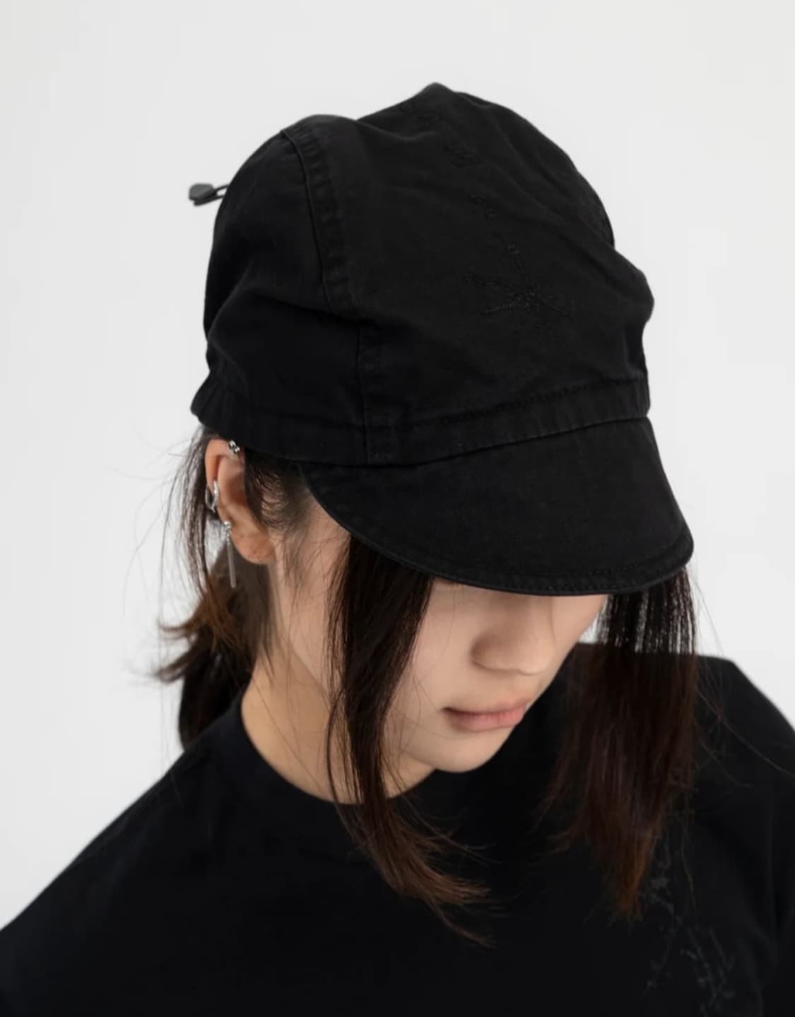 (구매) 혜인서 셔링캡. 로고 있는 버전 상품이미지1