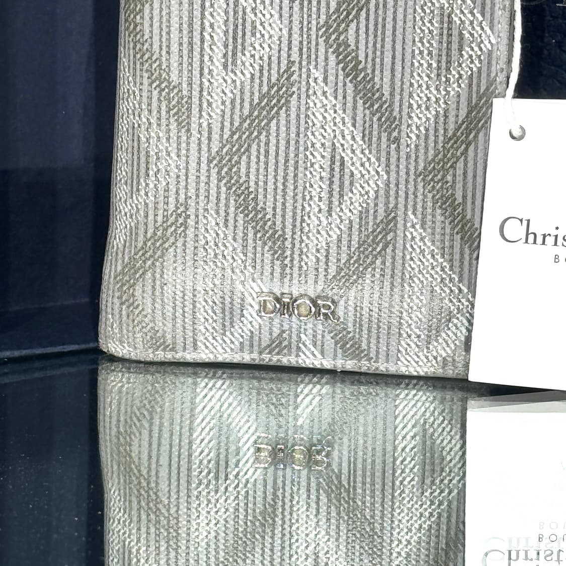 [정품] 디올 CD 다이아몬드 오거나이저 카드지갑 그레이 상품이미지5