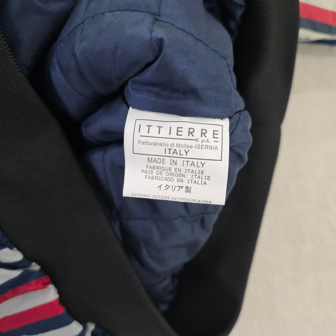 [M] 명품 체크 블루종 점퍼 0202J 상품이미지5