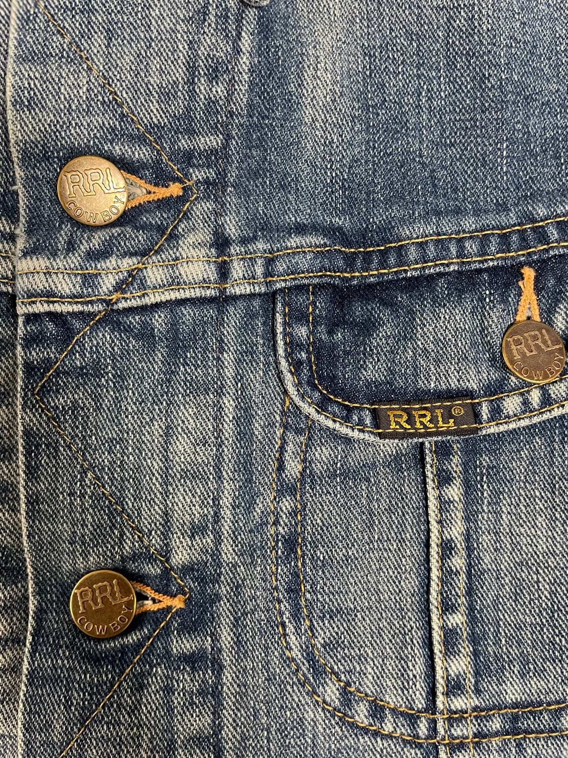 RRL Lot271 리랜드 데님자켓(M) 상품이미지3