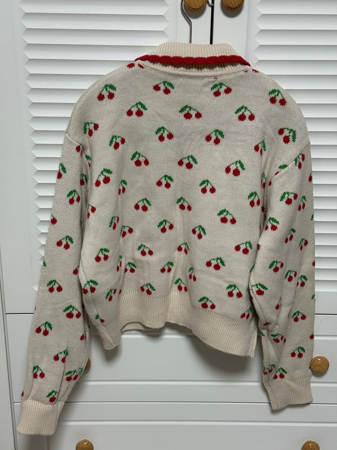 징짜 사랑스러운 체리 가디건 상품이미지2