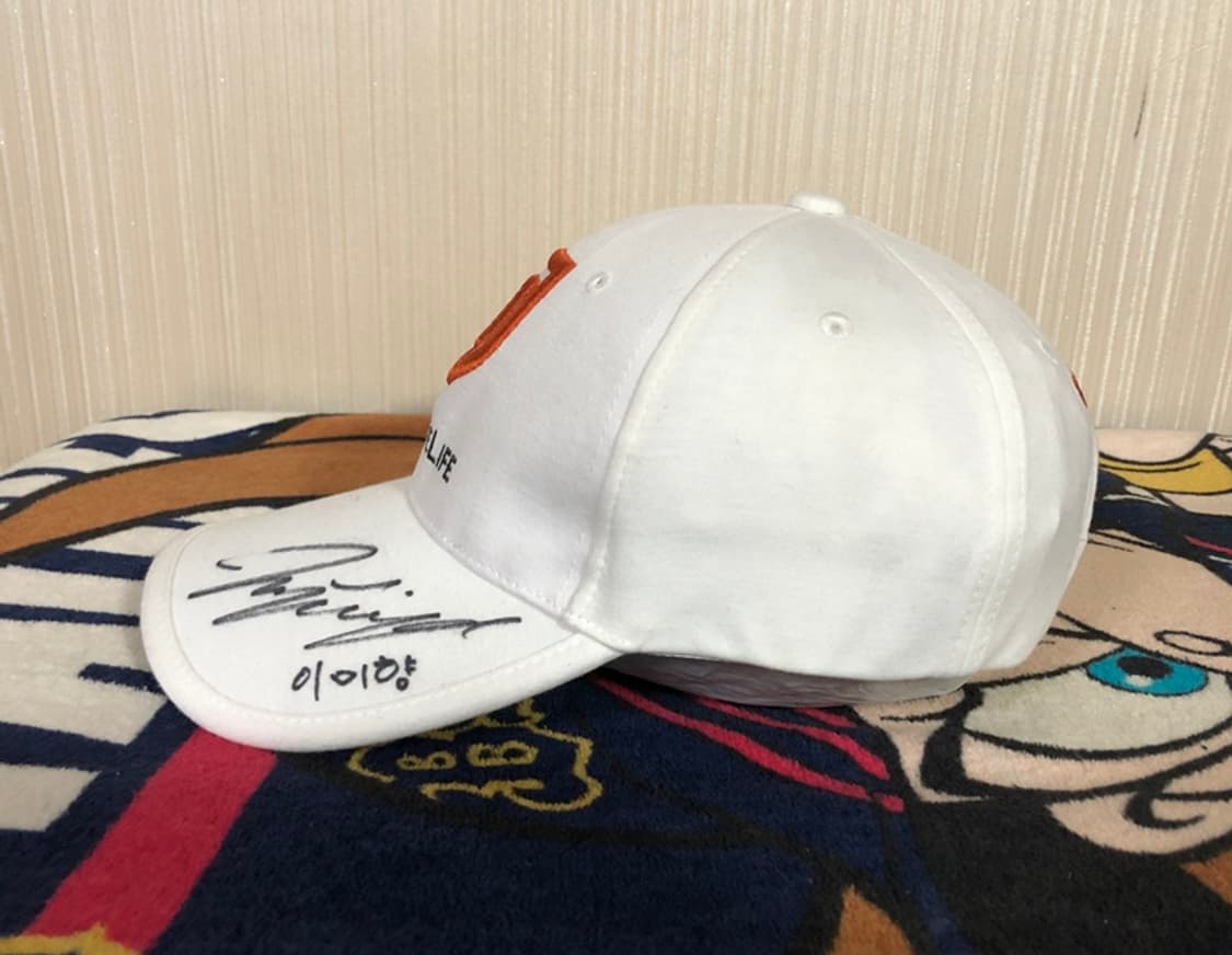 오렌지라이프 챔피언스트로피 골프모자/이미향프로 싸인모자 상품이미지3