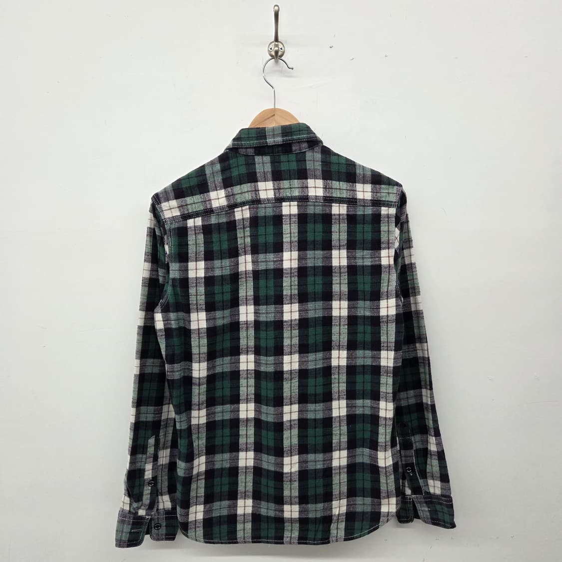 디키즈 그린 체크 셔츠 남방 남m 상품이미지6