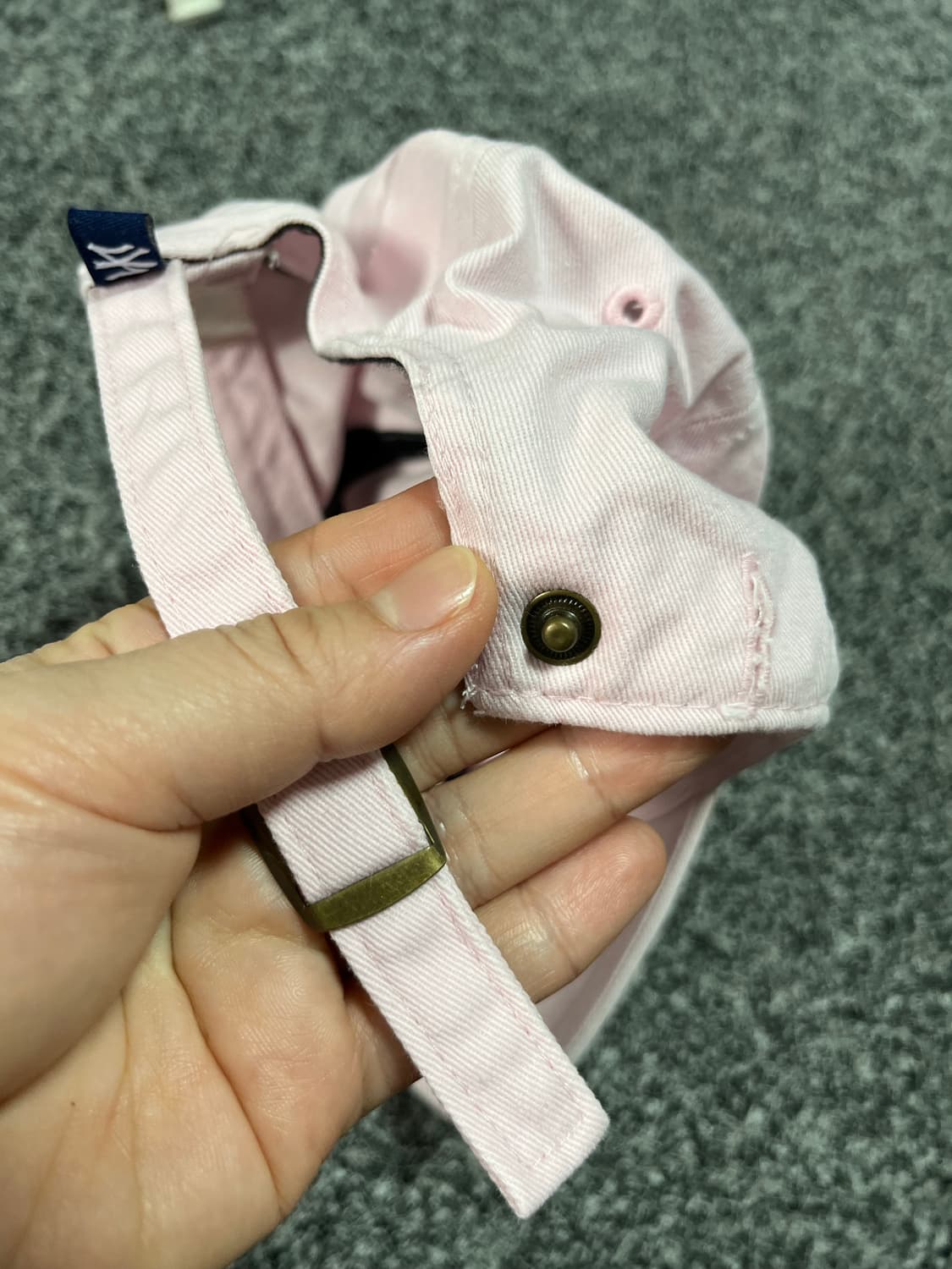 뉴에라 MLB 핑크색 볼캡 모자 상품이미지3