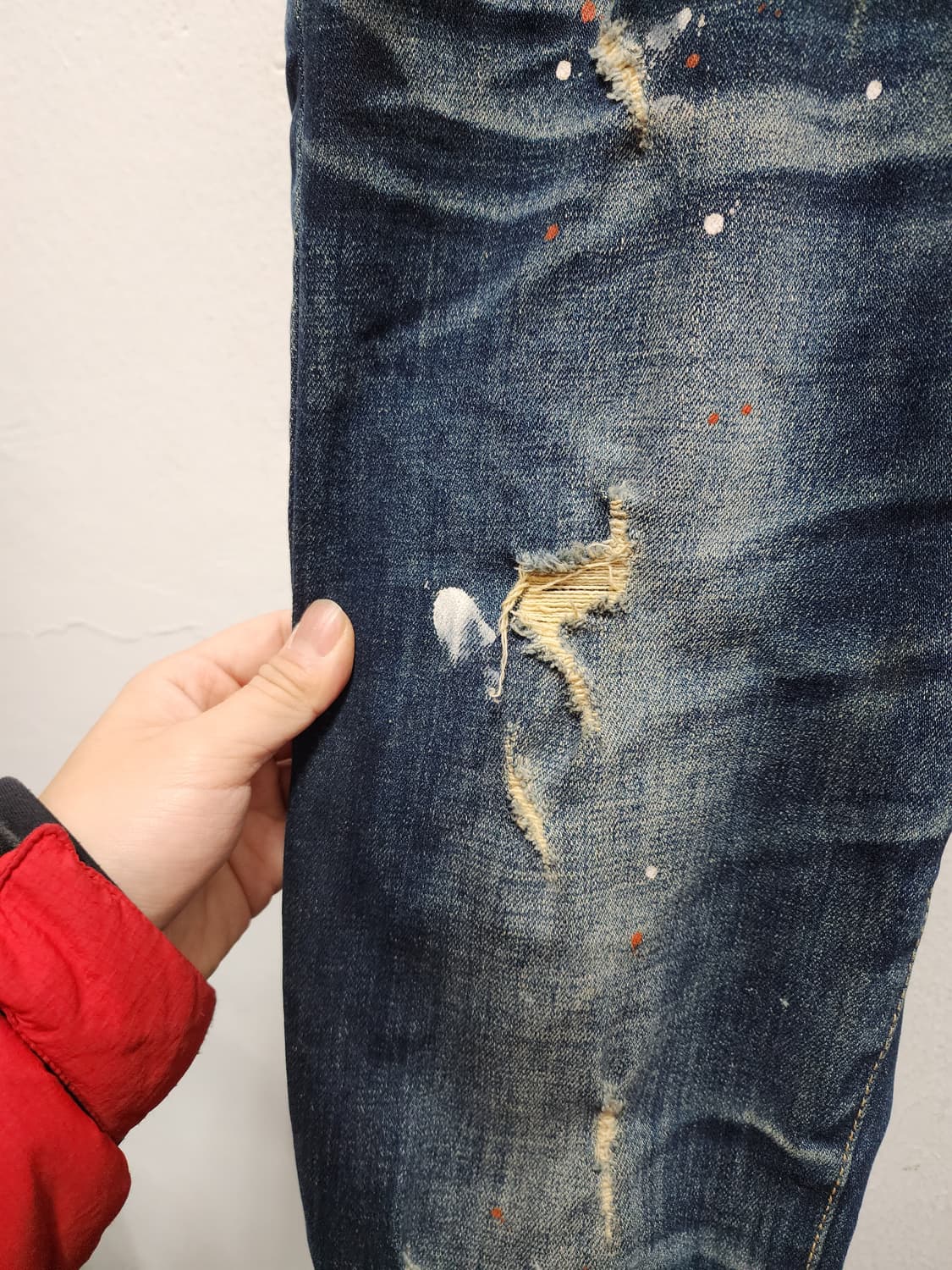 Dsquared2 디스퀘어드 레드패치 쿨가이진 데님 상품이미지4