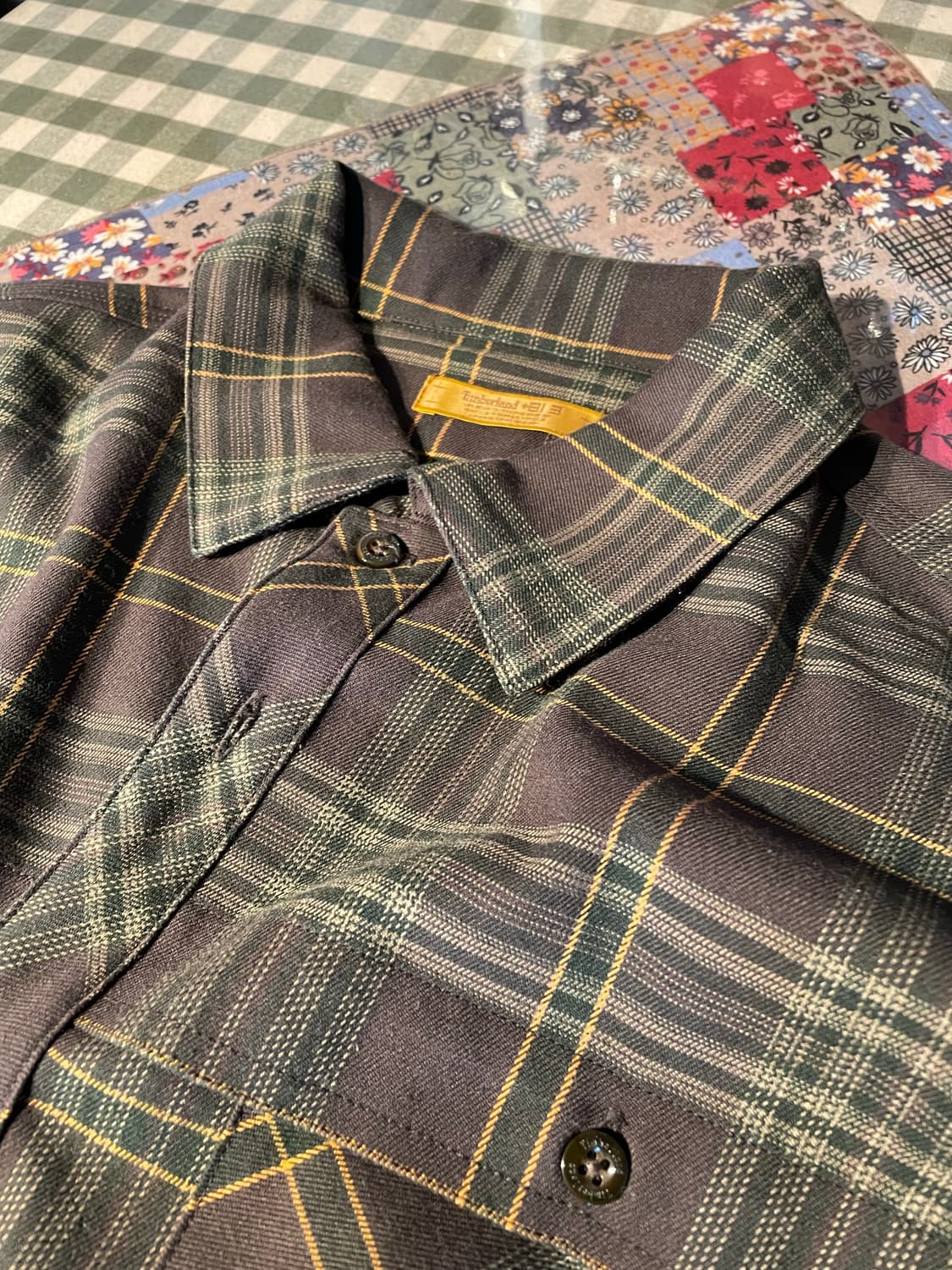 팀버랜드 유틸리티 포켓 체크셔츠 상품이미지4