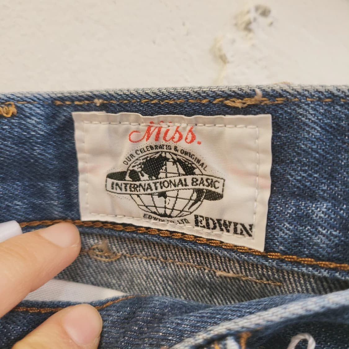 Edwin 스트레이트핏 데님팬츠 (Japan made) 상품이미지4