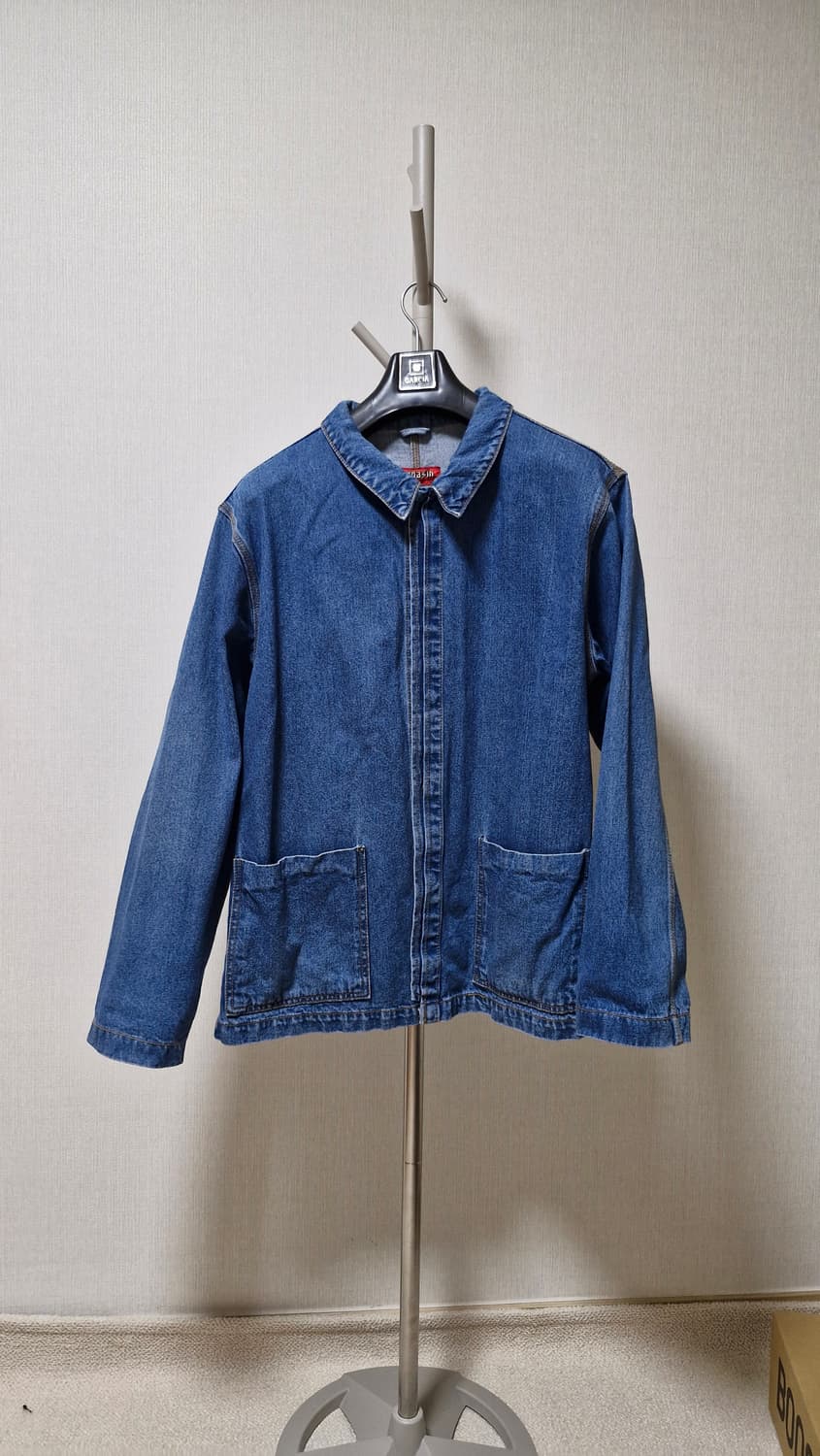 마가진 데님 프렌치 워크 자켓 105 상품이미지1