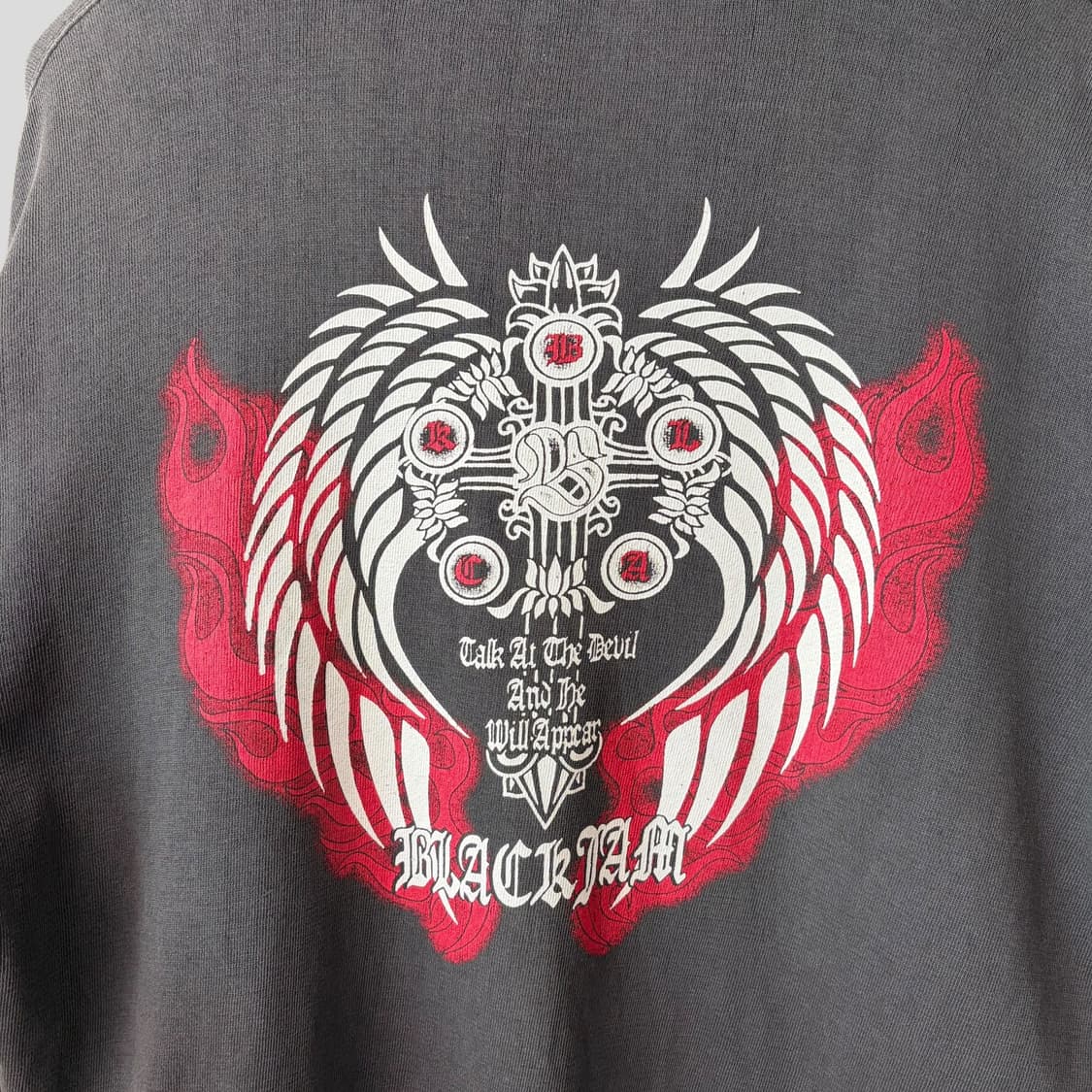 (M)BLACK JAM 블랙잼 y2k 스웨트셔츠 맨투맨 LP 상품이미지8