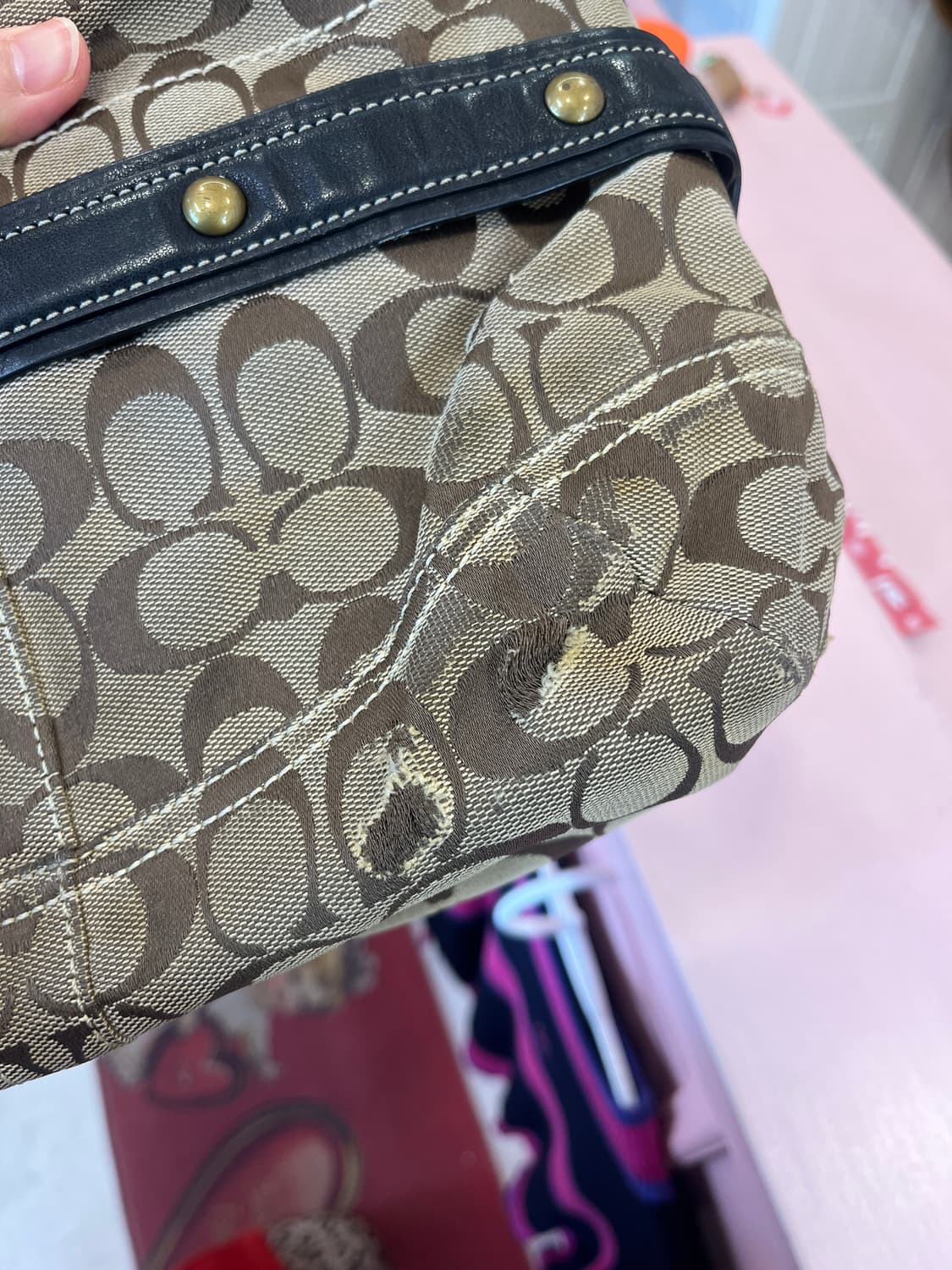 코치 Coach 패턴 숄더백 상품이미지7