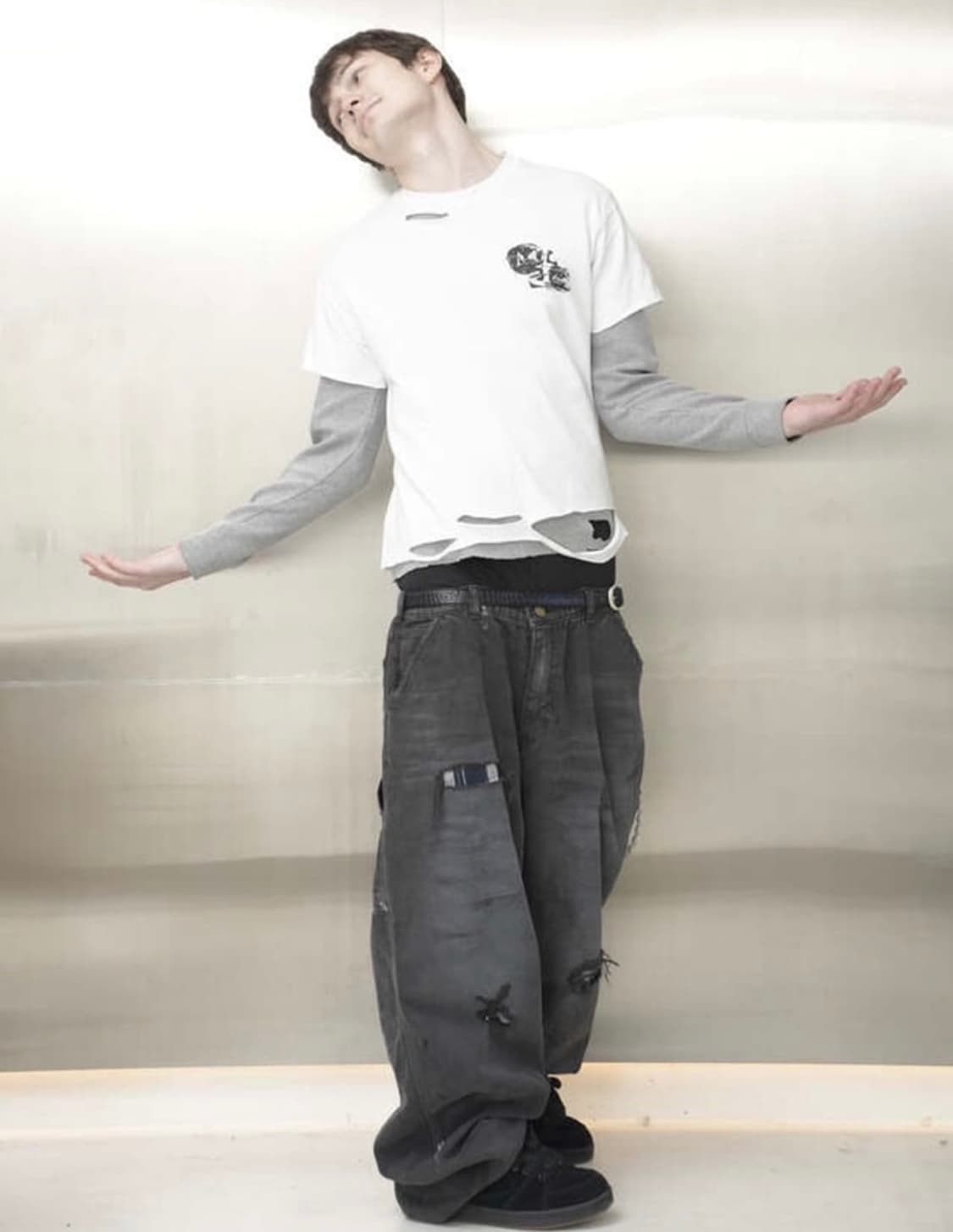 [1] Enssive 빈티지 체크메이트 팬츠 상품이미지1