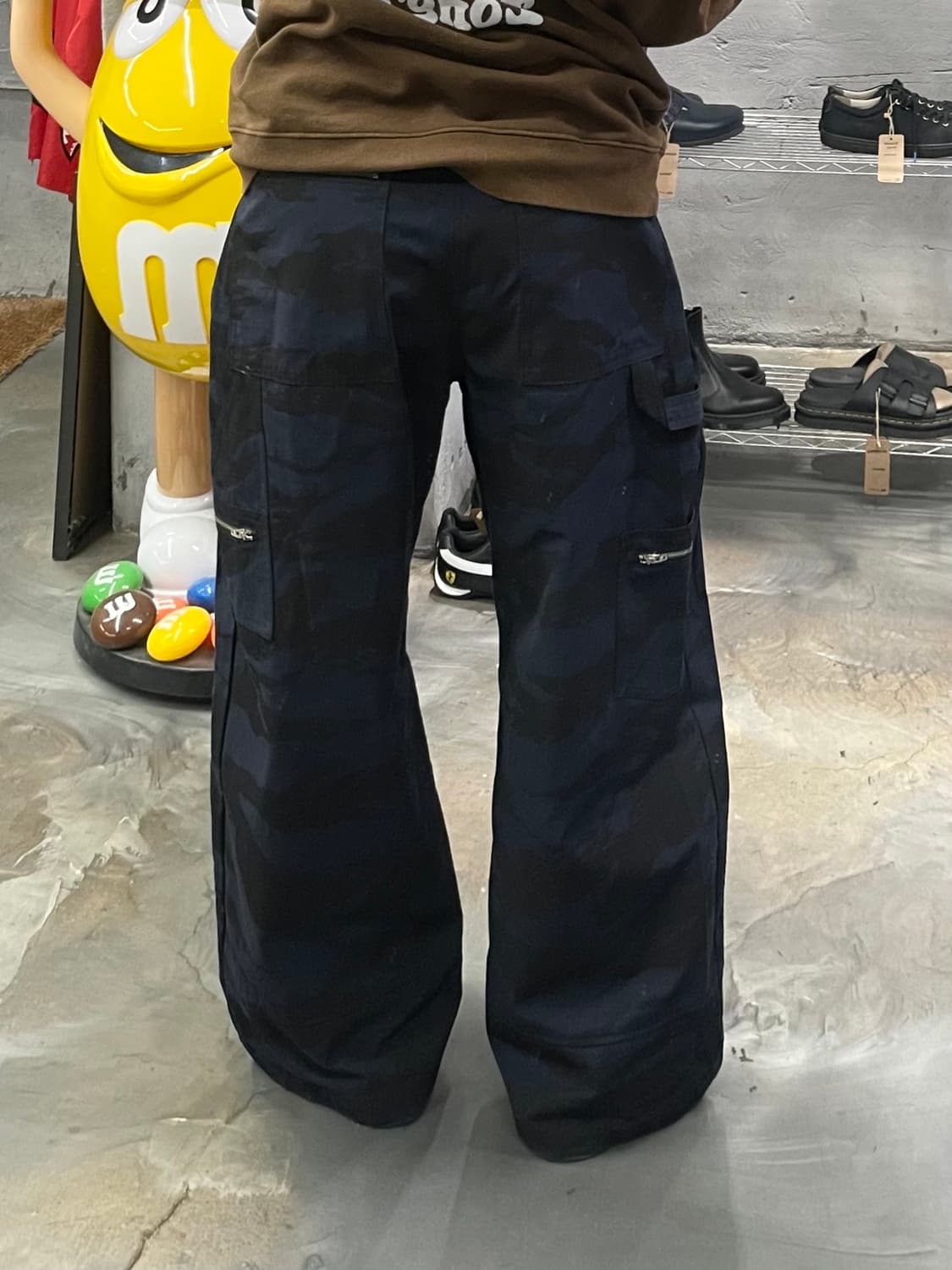 IEY 카모 더블니 카펜터 팬츠 상품이미지10