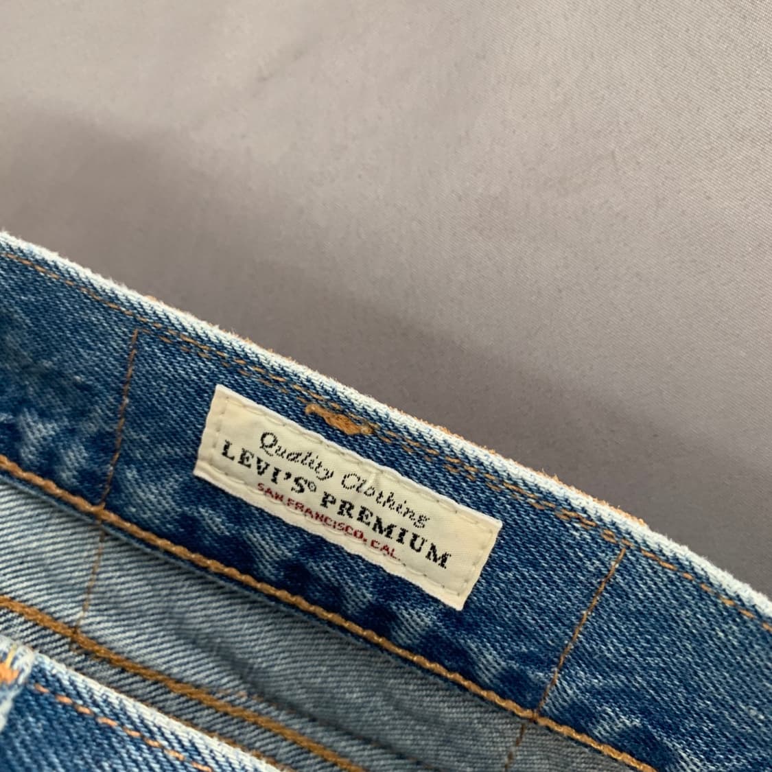 32인치 리바이스 501 93 프리미엄 컷오프 데님 쇼츠 청반바지 상품이미지6