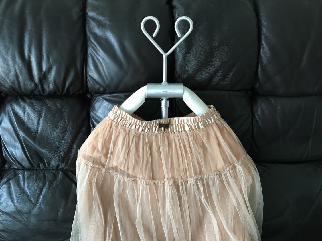 tulle lace hem skirt 상품이미지3