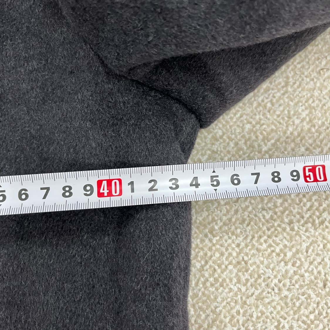 38 고급 울 앙고라 여성 코트 0203M1 상품이미지8