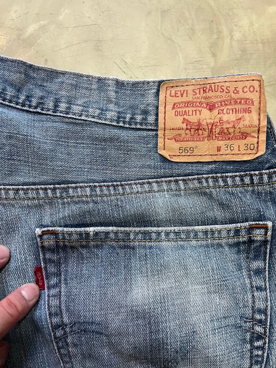 리바이스 569 36x30 상품이미지6