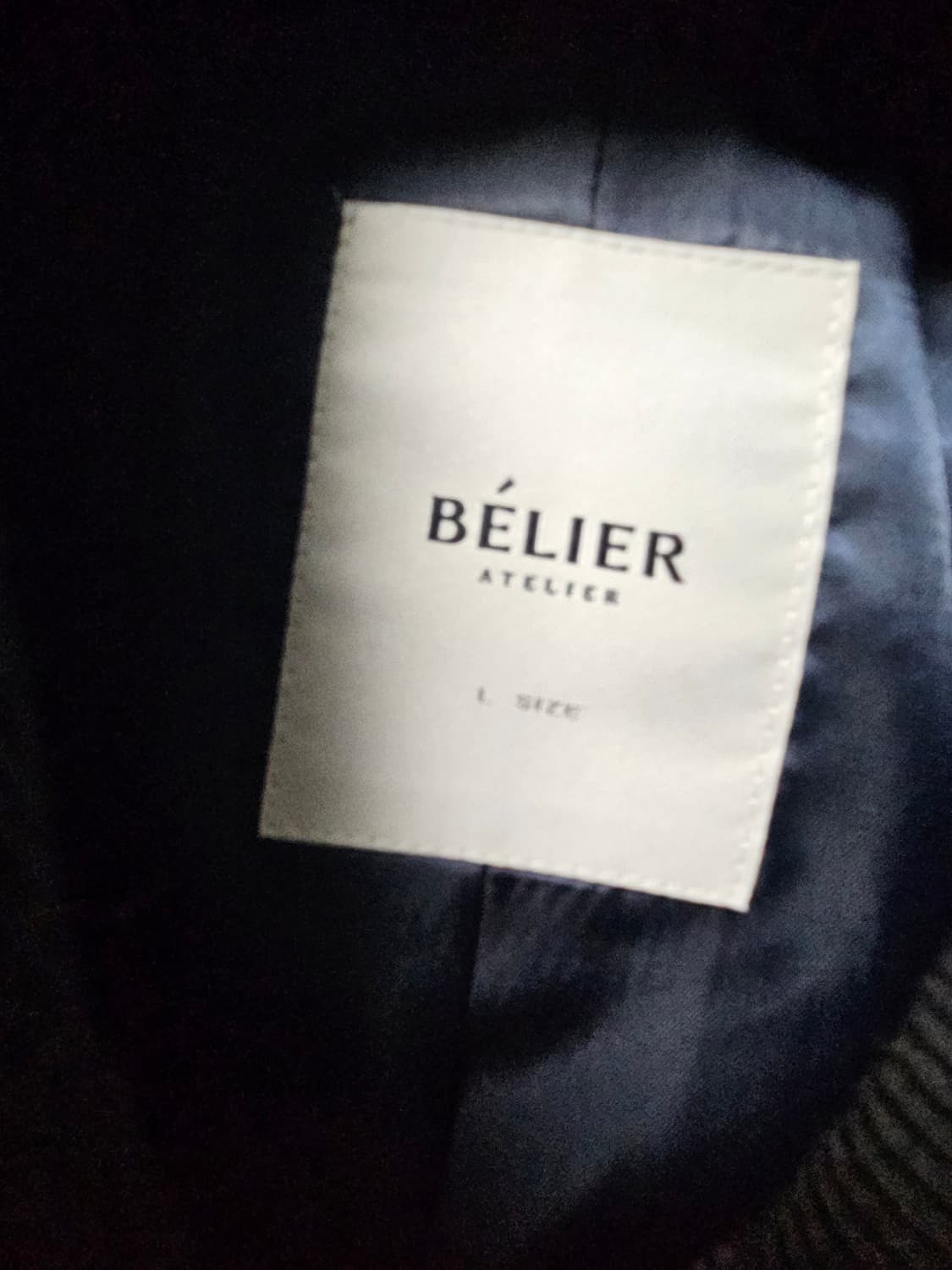 벨리에 다이에그널 블루종 L 상품이미지2