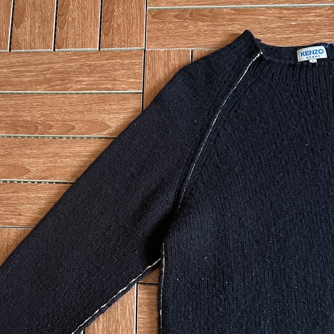 Kenzo homme stitch wool knit sweater 상품이미지3