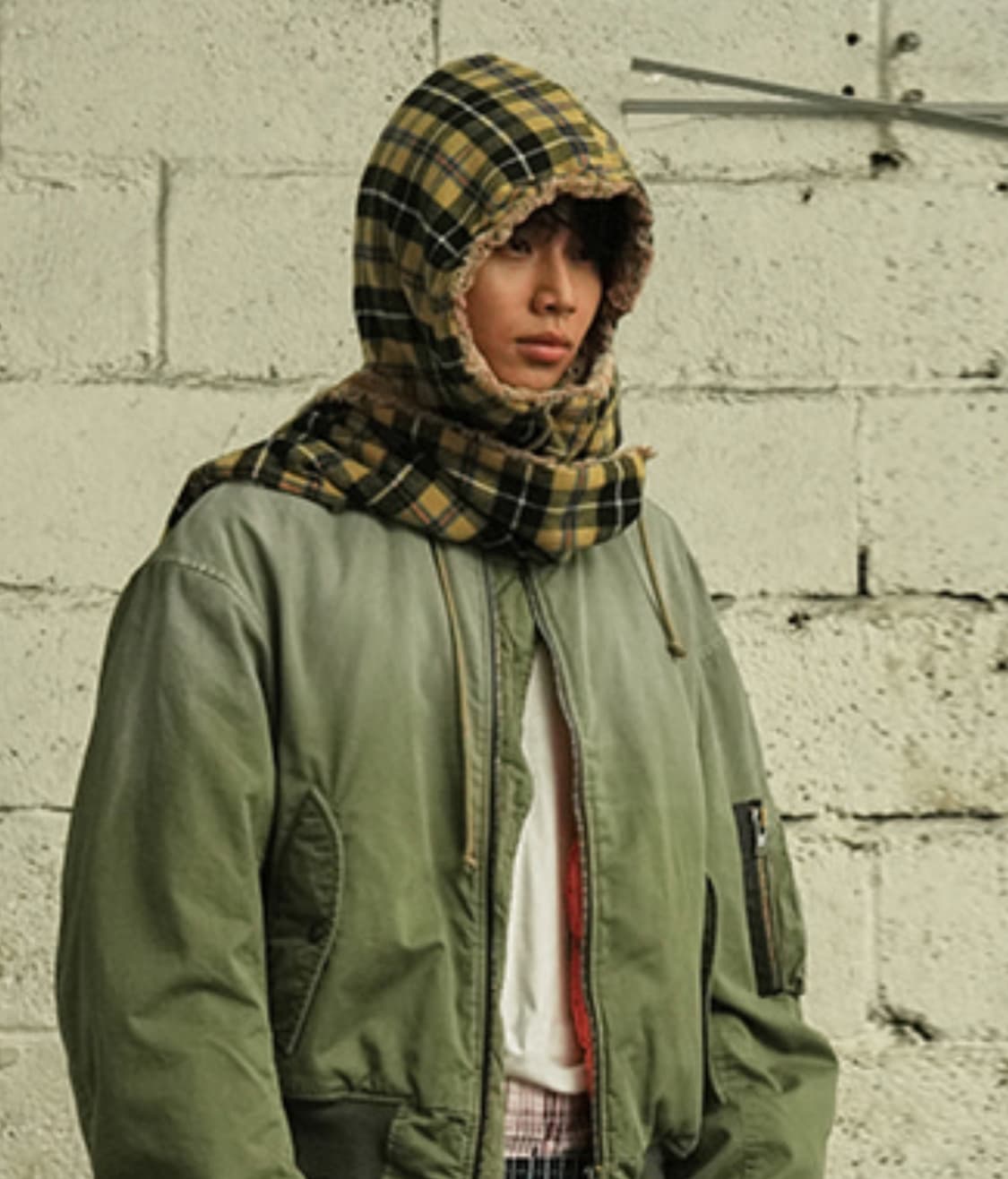 그레일즈 리버시블 후드 머플러 상품이미지1