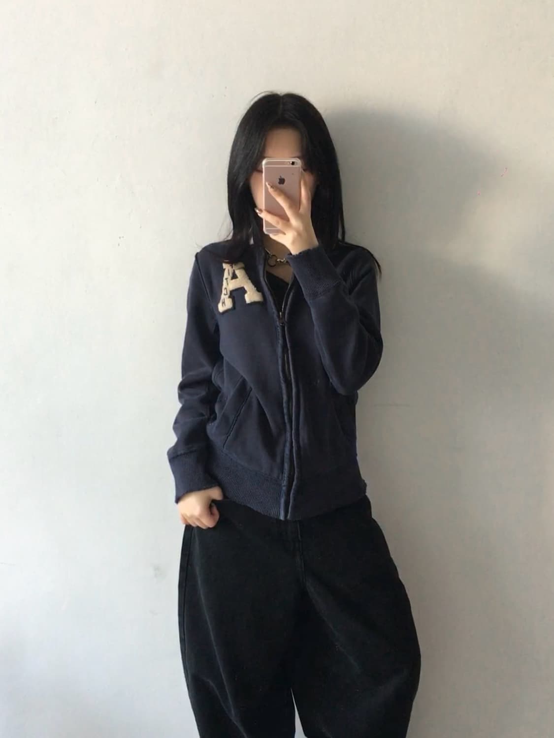 아베크롬비 플리스 패치 코튼집업 상품이미지1