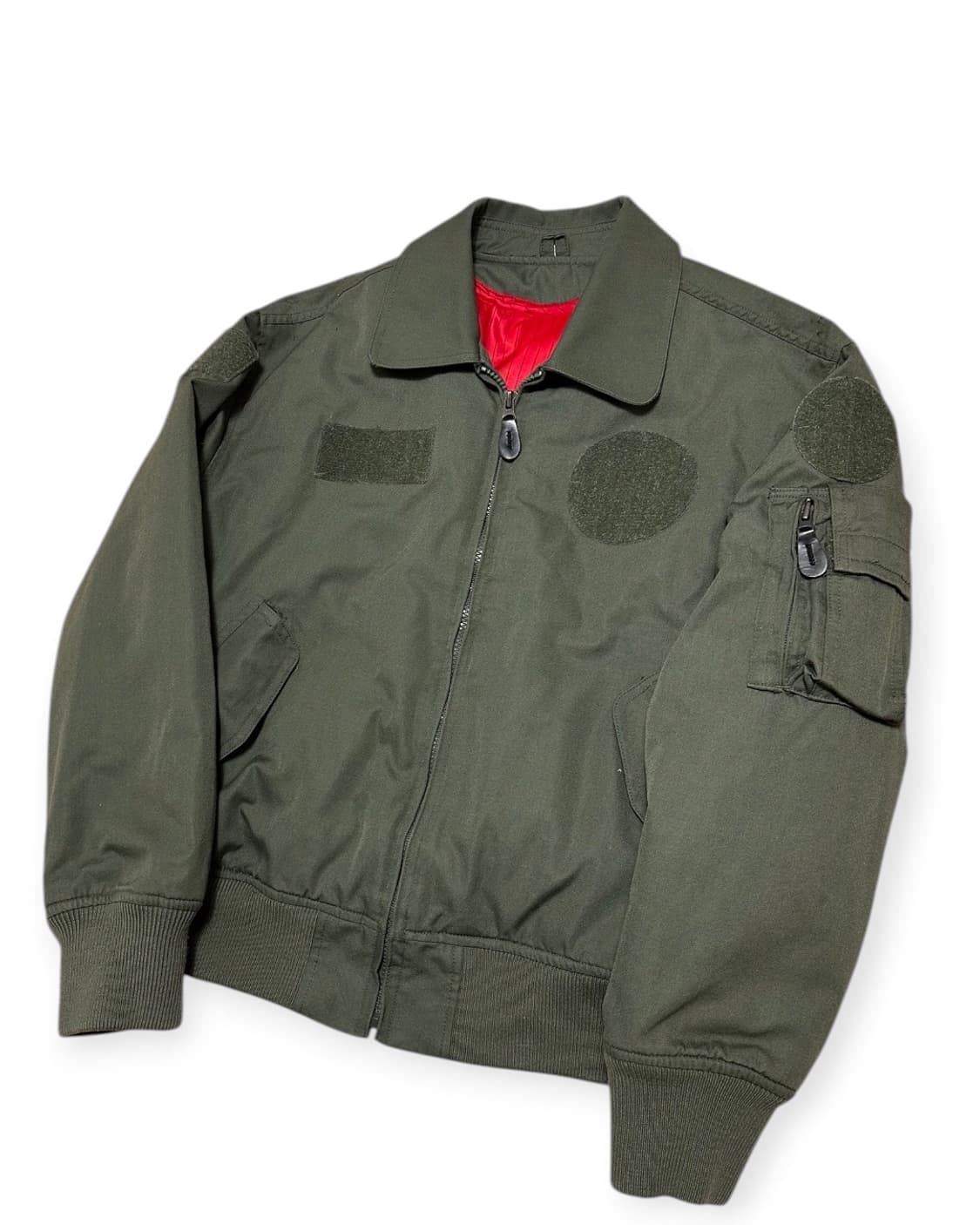 군용 공군 카키 항공점퍼 ma1 상품이미지3