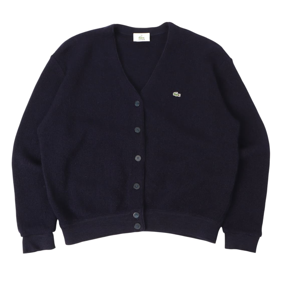 라코스테 네이비 울 가디건 상품이미지1