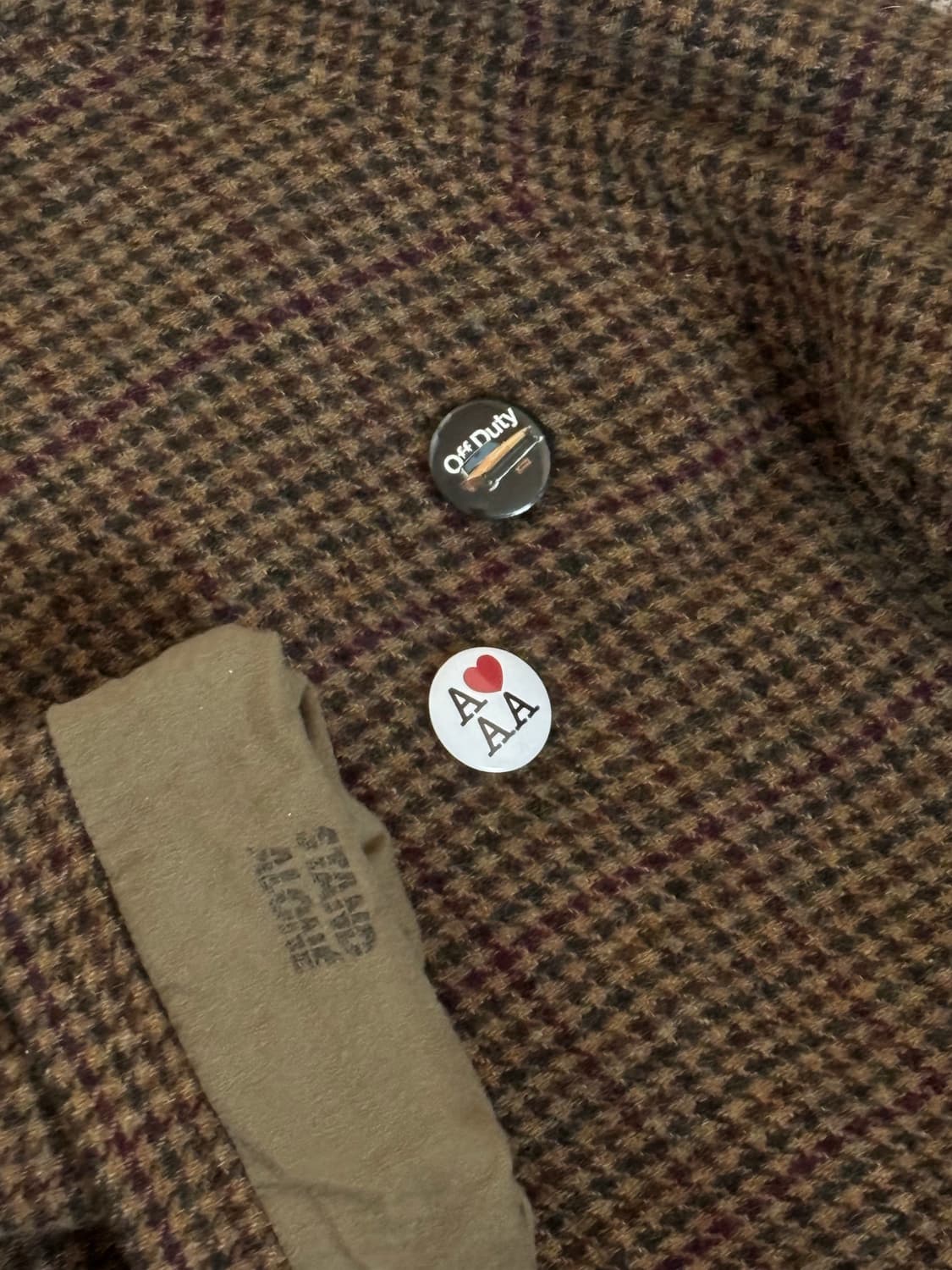 스탠드얼론 FW18 체크 오버 발마칸 코트 상품이미지6