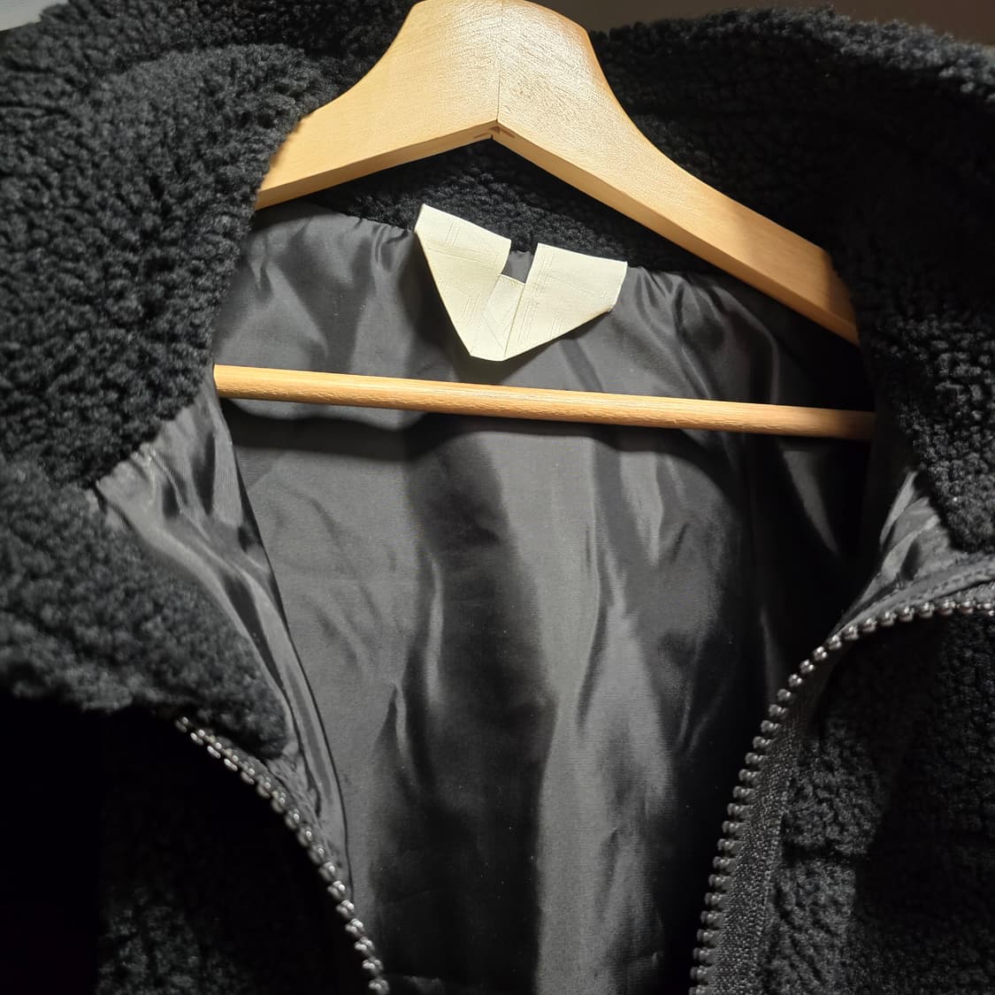 Arket 후리스 블랙  / L 상품이미지4