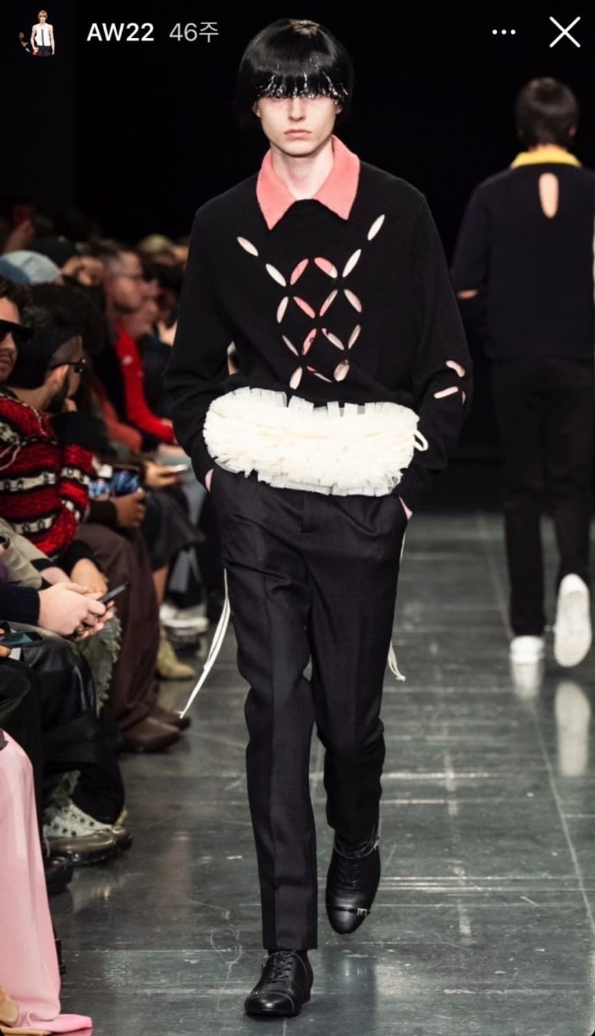 스테판쿡 니트 칼라 보타이 상품이미지3