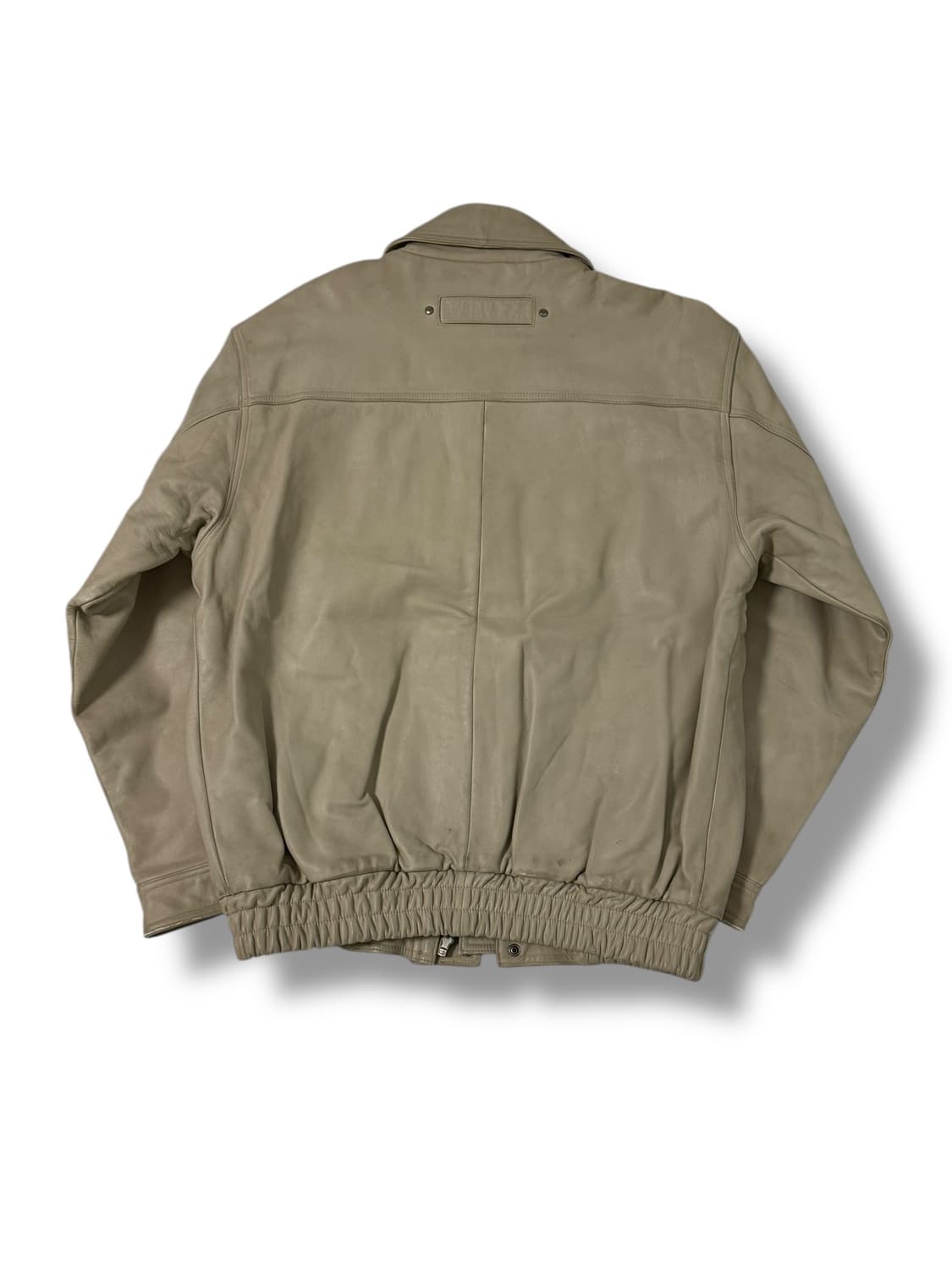 90‘s WWS 엠엘비 뉴욕 양키스 소가죽 자켓 상품이미지4