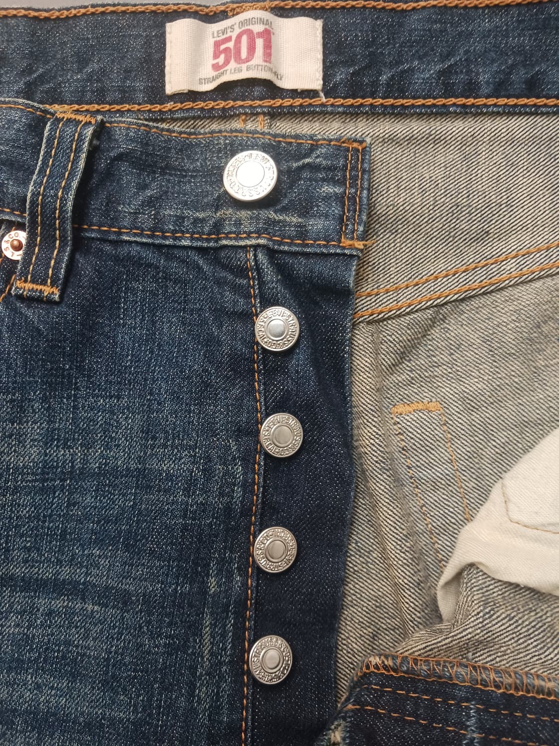 [32] 리바이스 501빈티지 워싱 오리지널진 청바지 상품이미지6